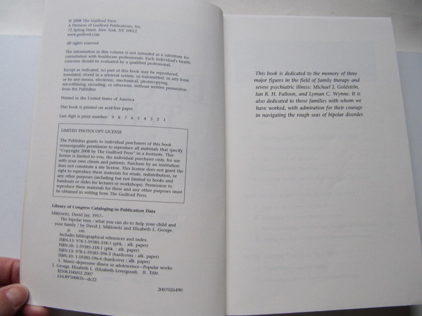 Miklowitz, David J. - The Bipolar Teen / What You Can Do to Help Your Child and Your Family