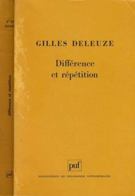 Deleuze, Gilles - Différence et Répétition