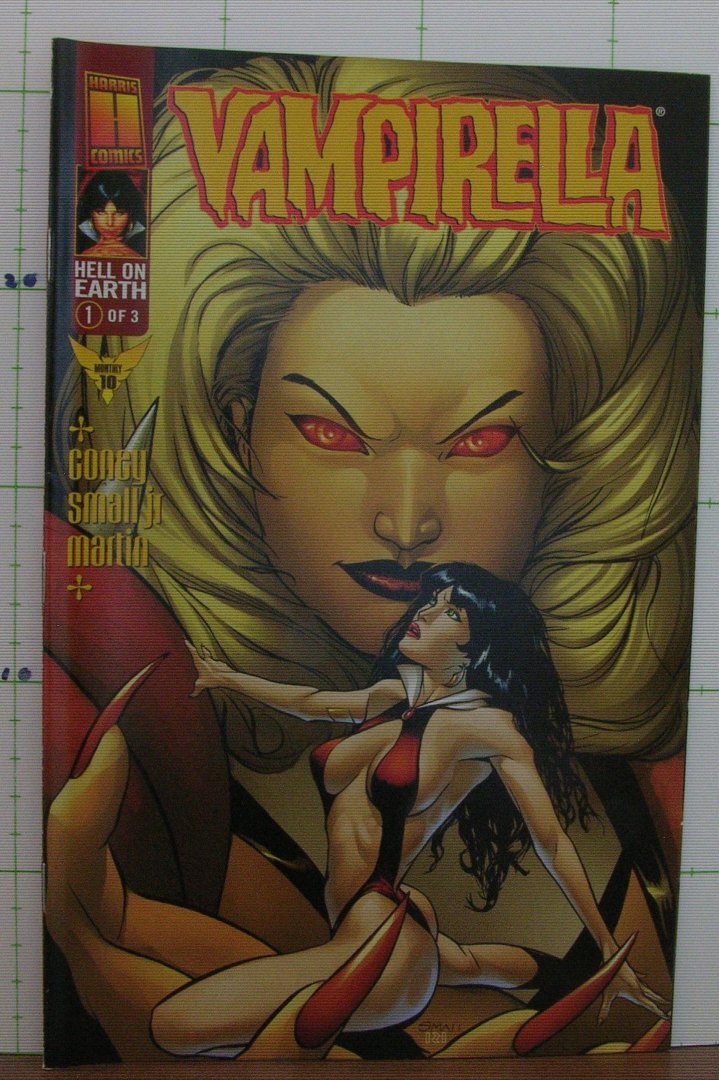 Coney, Malachy - Martin, Gary - Vampirella - 10, 11, 12 - hell on earth, part 1, 2 & 3 of 3