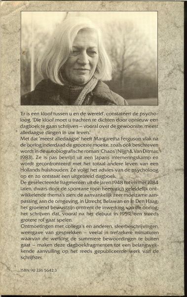 Ferguson, Margaretha .. Omslagontwerp van Zeno - Brief aan niemand. Dagboekfragmenten 1948-1984