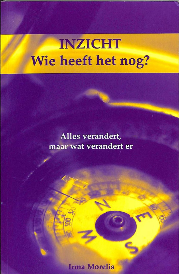 Morelis, Irma - Inzicht, wie heeft het nog? Alles verandert, maar wat verandert er.