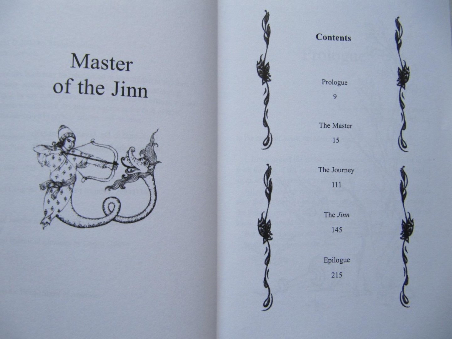 Karchmar, Irving - Master Of The Jinn / A Sufi Novel