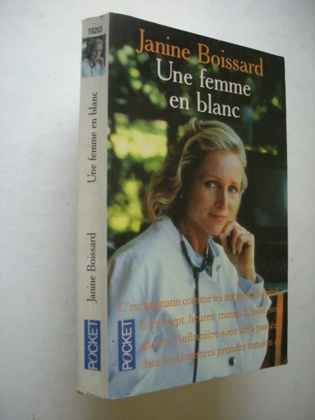 Boissard, Janine - Une femme en blanc