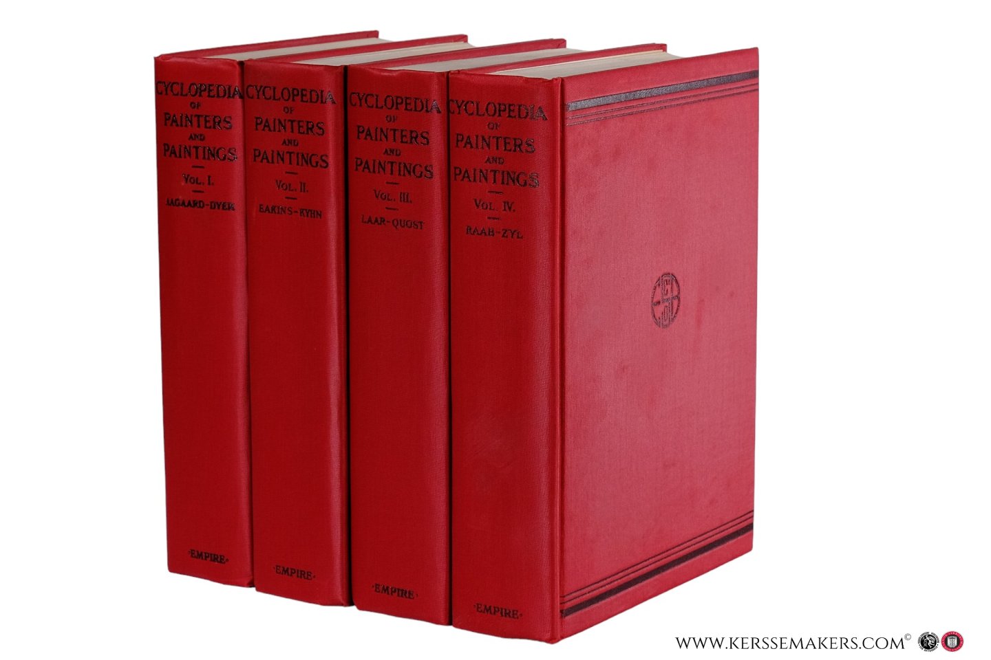 Champlin, John Denison / Charles C. Perkins (eds.). - Cyclopedia of Painters and Paintings. With more than two thousend illustrations. (4 volumes).