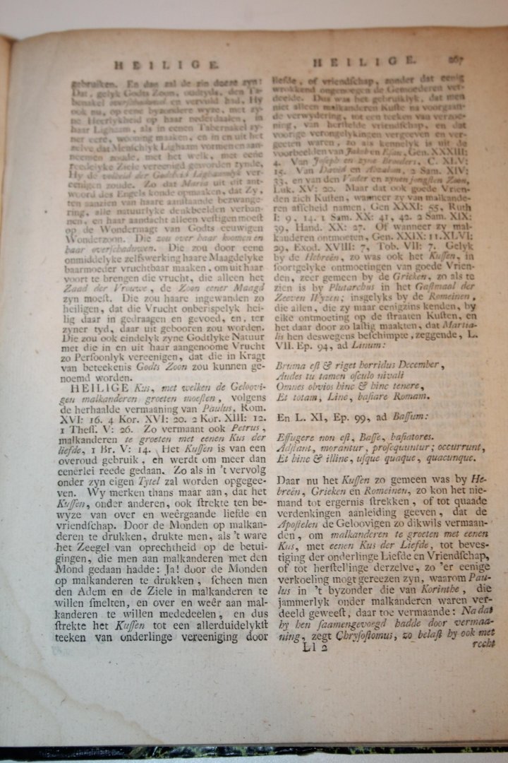 Staringh, Jacob Gerard - Bybels Zakelyk Woordenboek … door Jacob Gerard Staringh. Letter H. Vierde deel, eerste stuk