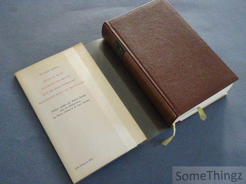Jean Giono / Robert Ricatte (editor),  Pierre Citron et Luce Ricatte (collab.) - Oeuvres romanesques complètes. Tome II.