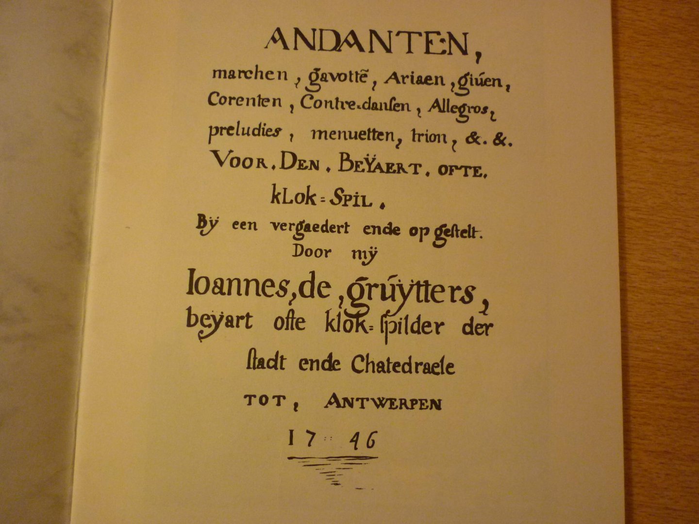 Gruijtters; Joannes de  /  Raymond Schroyens - 20 stukken uit het Clavier-boek van Ioannes de Gruijtters