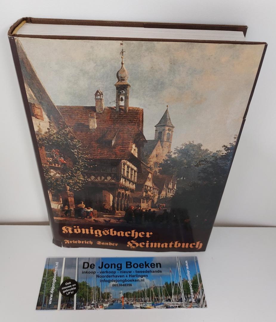 Friedrich Sander - Königbacher Heimatbuch