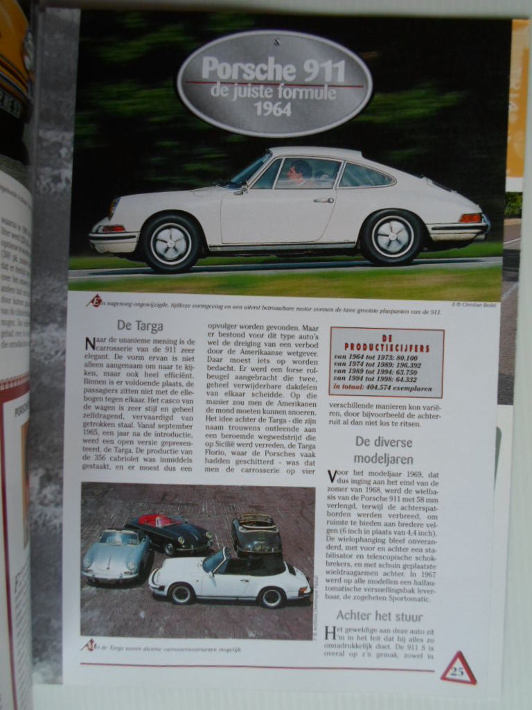 magazine - De eeuw van de automobiel aflevering 5, Porsche 911