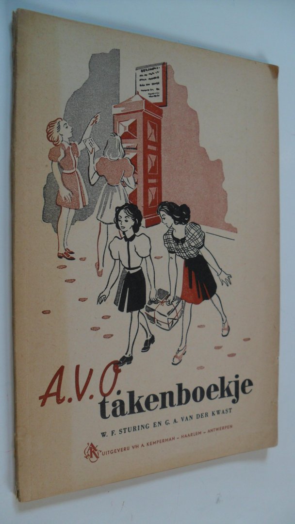 Sturing W.F. en G.A.van der Kwast - A.V.O. TAKENBOEKJE