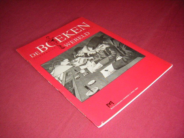 H. Hafkamp en anderen (red.) - De Boekenwereld, Tijdschrift voor boek en prent [Jaargang 8, nummer 4, april 1992]