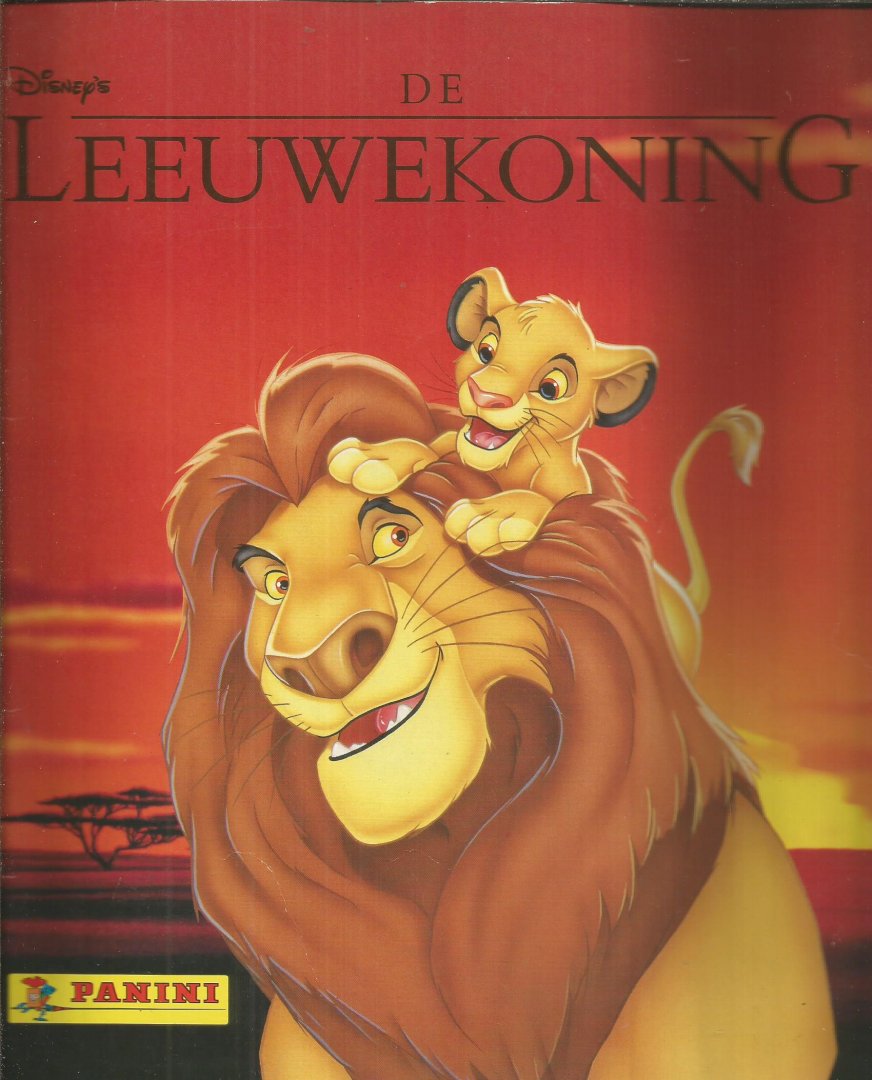 Disney, Walt - De Leeuwekoning - stickerboek