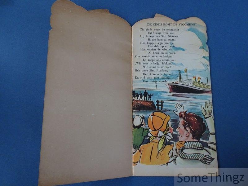 N/A. - Vintage kinderboekje met Sinterklaasliedjes