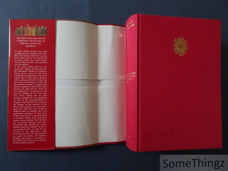 Warmenhoven, Erik J. and Bakker, Steven A. - The Miss Margaret Sidney Davies complete collection of special Gregynog bindings.