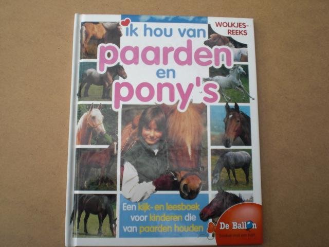 Eerbeek, T. Van - Ik hou van paarden en pony s