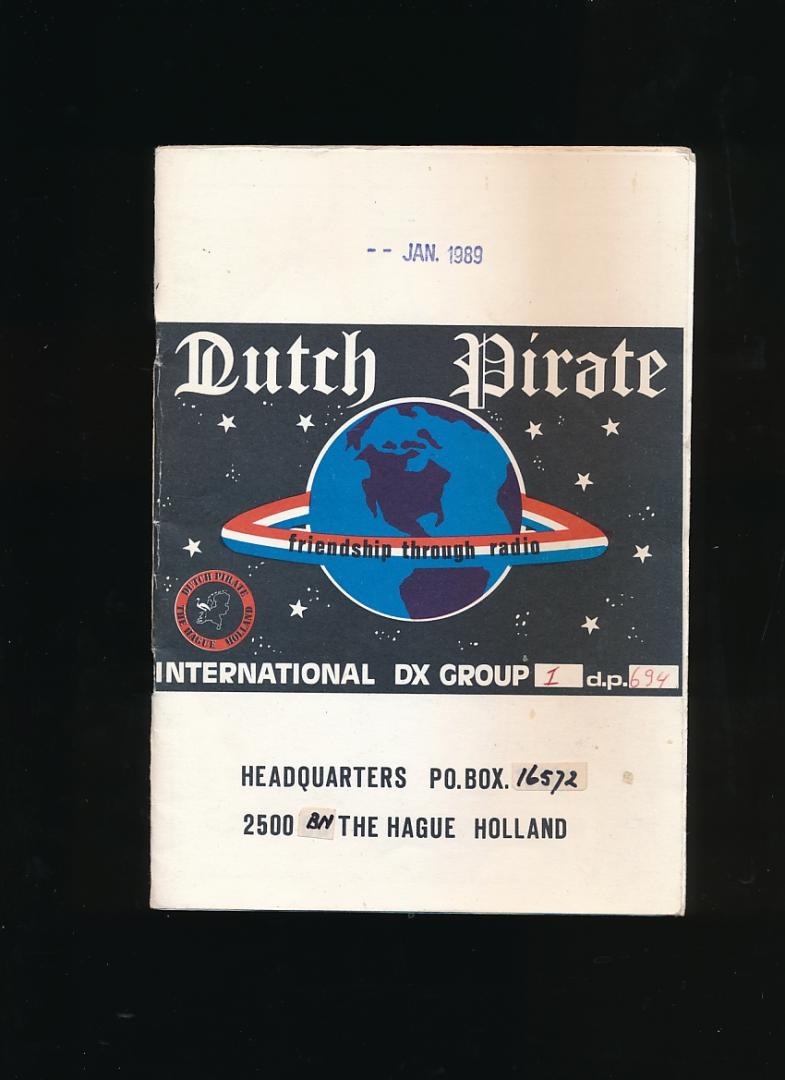 Dutch Pirate DX Group - Dutch Pirate International DX Group. Friendship through Radio