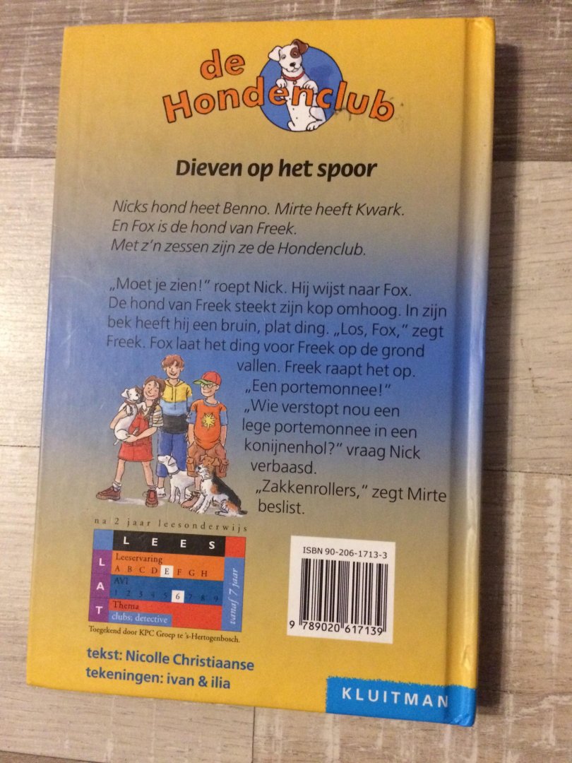 Christiaanse, N. - De Hondenclub Dieven op het spoor