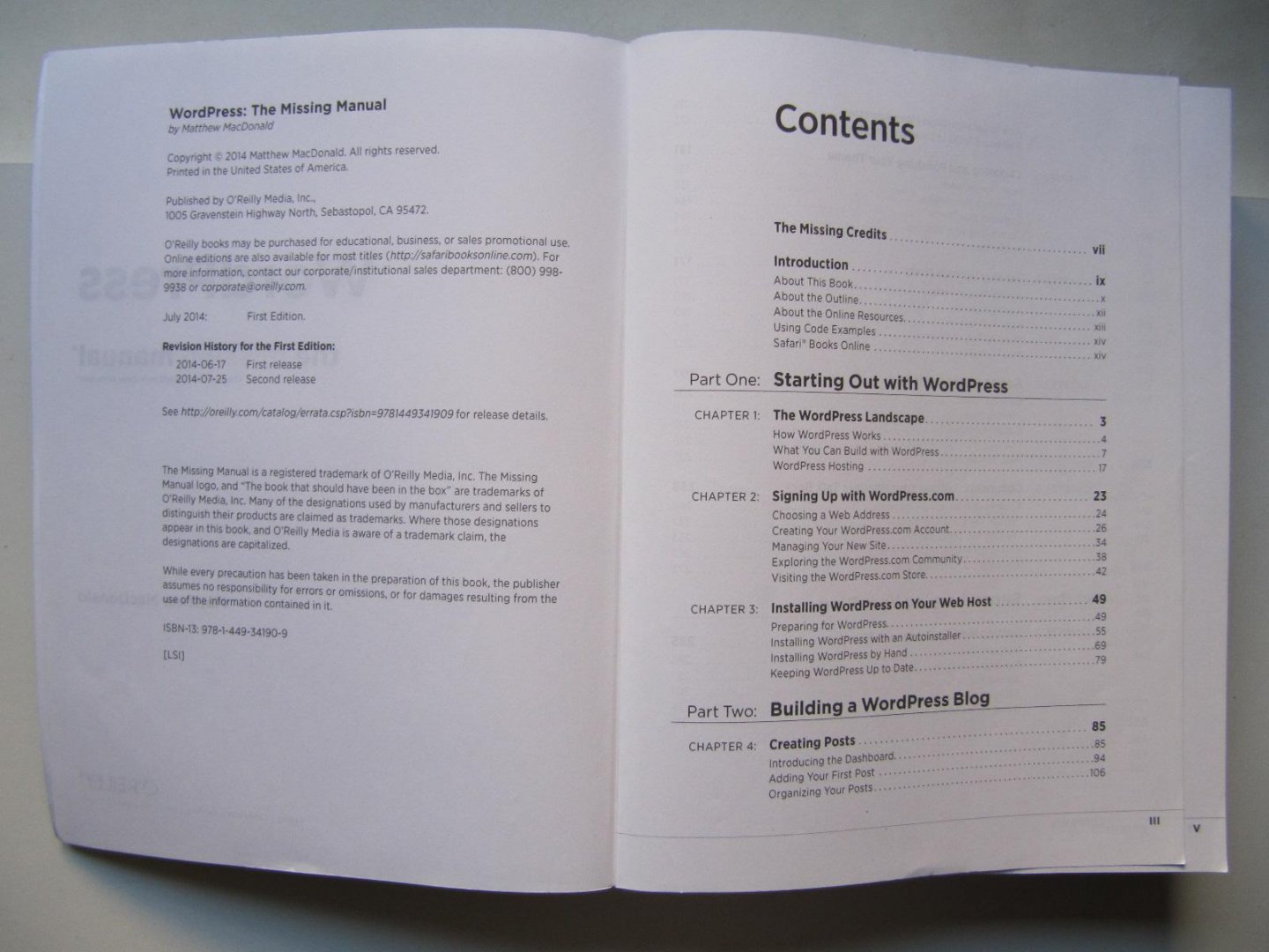 MacDonald, Matthew - WordPress / The Missing Manual