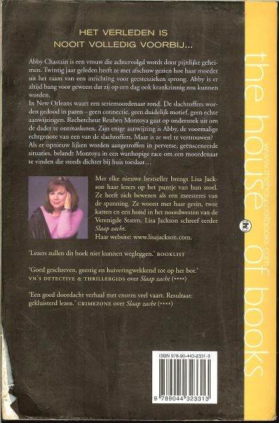 Jackson, Lisa.. Vertaling Karina Zegers de Beijl - De zevende Doodzonde  .. Het verleden is nooit volledig voorbij