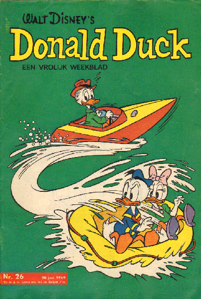 Disney, Walt - Donald Duck 1969 nr. 26 , 28 juni , Een Vrolijk Weekblad,  goede staat