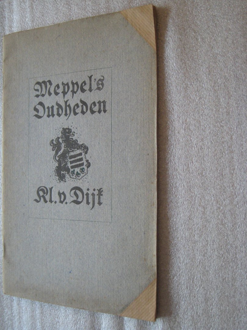 Dijk, Kl. van - Meppel's Oudheden