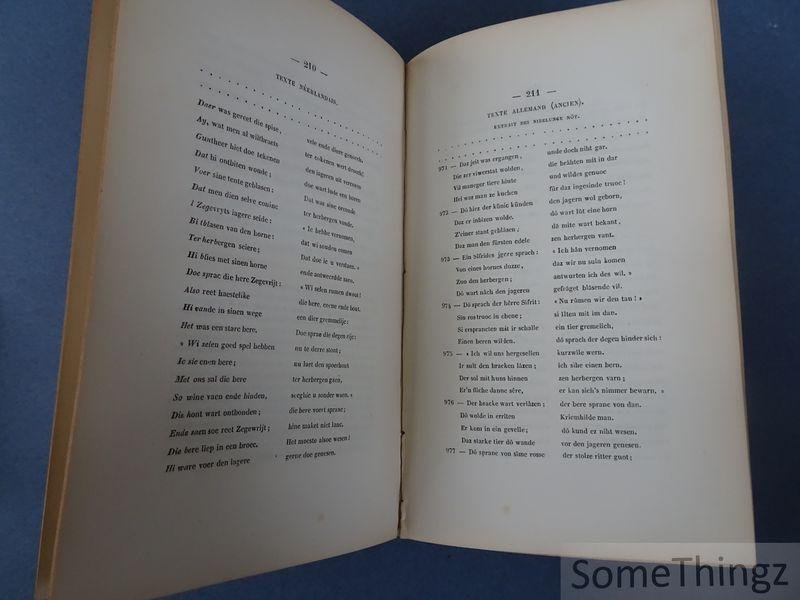 De Baecker, Louis. - Des Nibelungen, saga mérovingienne de la Néerlande.
