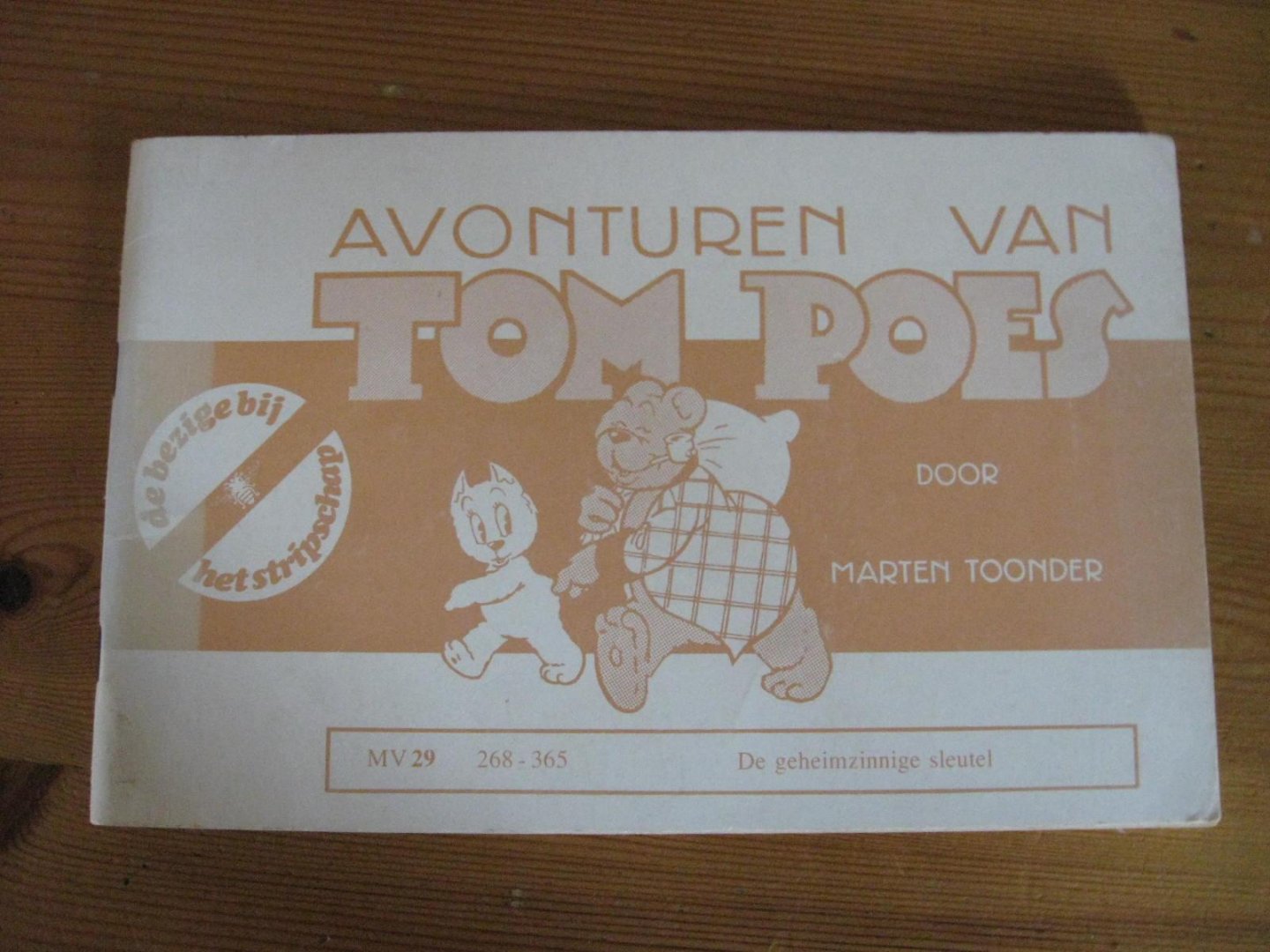 Toonder, Marten - MV 29 / De avonturen van Tom Poes: De geheimzinnige sleutel (268-365)