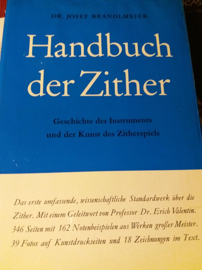 Brandlmeier, Josef - Handbuch der Zither