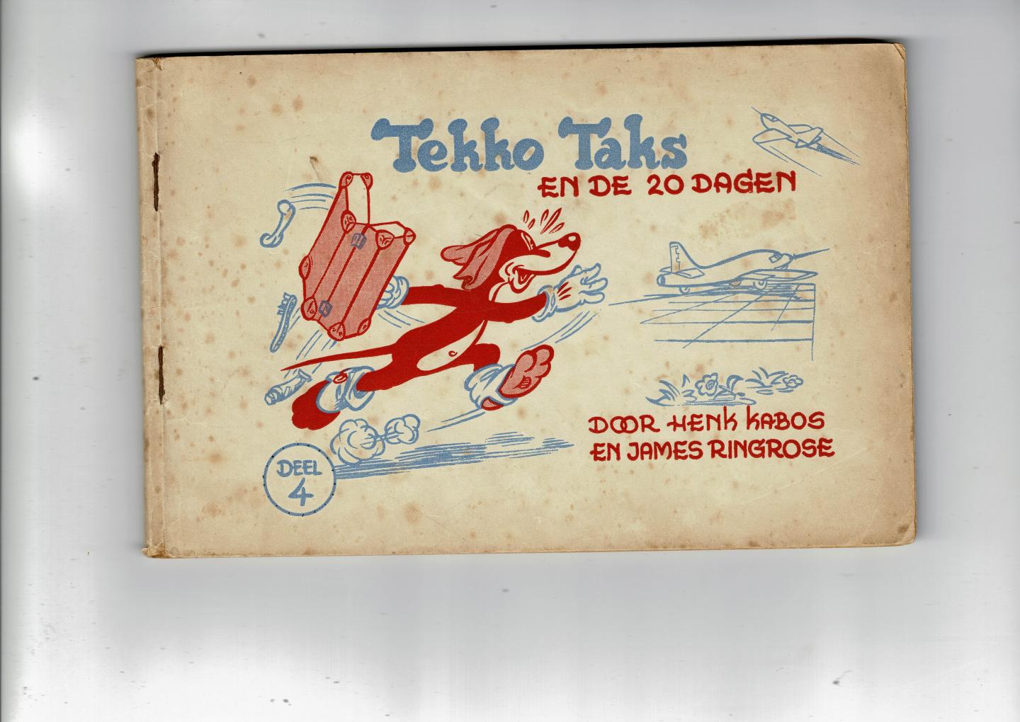 Kabos,Henk - Tekko Taks deel 4 Tekko Taks en de 20 dagen