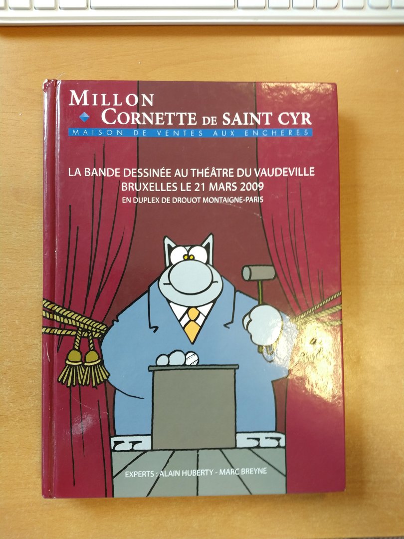 Huberty, Alain - Breyne, Marc - la bande dessinee au theatre du Vaudeville Bruxelles le 21 mars 2009 - un art en mouvement