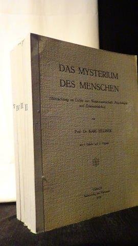 Jellinek, Karl, - Das Mysterium des Menschen. Band 1-5.