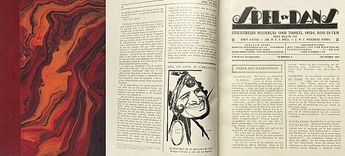 KOSTER, Simon, e.a. (red.) - Spel en Dans. Maandblad voor tooneel, opera, dans en film.