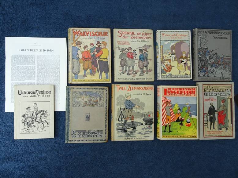 Been, Joh. H. - Winteravond-Vertellingen (2x), Walvischje, Spekkie, de pijper der Zeeleepers, Het Vrijheidsboek, De scheepsjongen van "De Gouden Leeuw", Twee zeemanszoons, De portier van de Langepoort, Een reiskameraad uit de 17e eeuw.