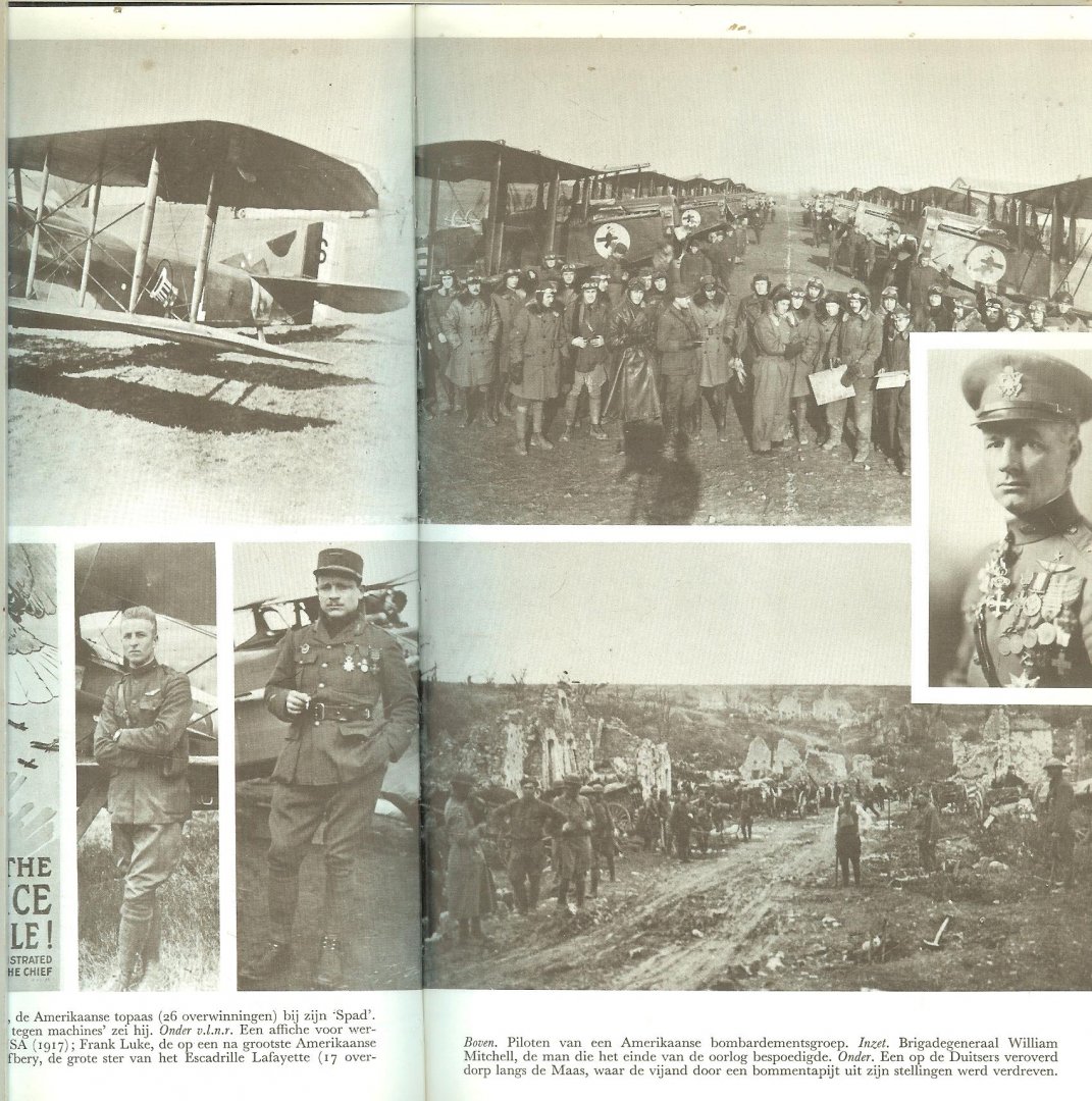 Elst ver Andre werd geborente Leuven 28 0ktober 1935 . Geïllustreerd met fotografische afbeeldingen en tekeningen met zwart wit fotos - Heroische lucht Gevechten in Wereldoorlog  uit de Serie   De oorlog in de lucht en in de ruimte deel I