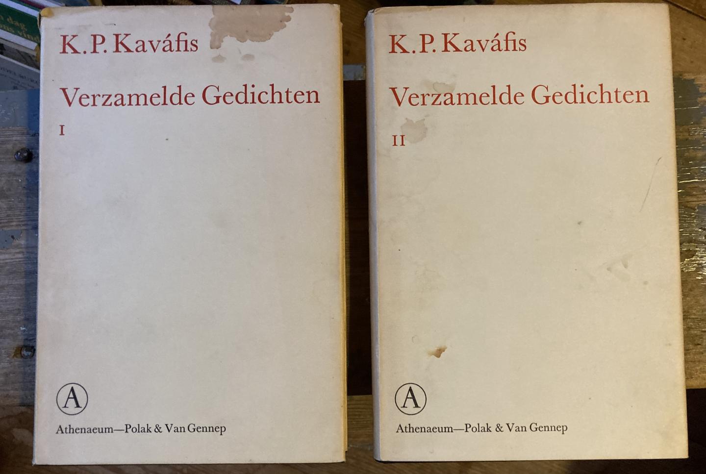 Kaváfis K.P. - Verzamelde gedichten deel 1 en 2