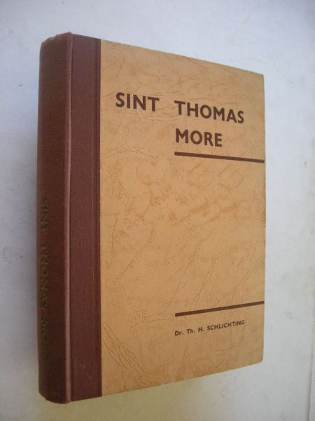 Schlichting, Th.H. - Sint Thomas More