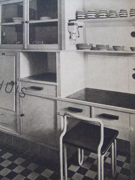 Retera, hoofdredactie tijdschrift - Het Landhuis, nr. 9 van mei 1935, met oa artikel: landhuis en interieur op Crailoo van Fr. Hausbrand, meubels Ravesteyn, Simon le Grand