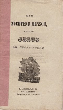 LIEDBLAADJES - Een zuchtend mensch, welke tot Jezus om hulpe roept.