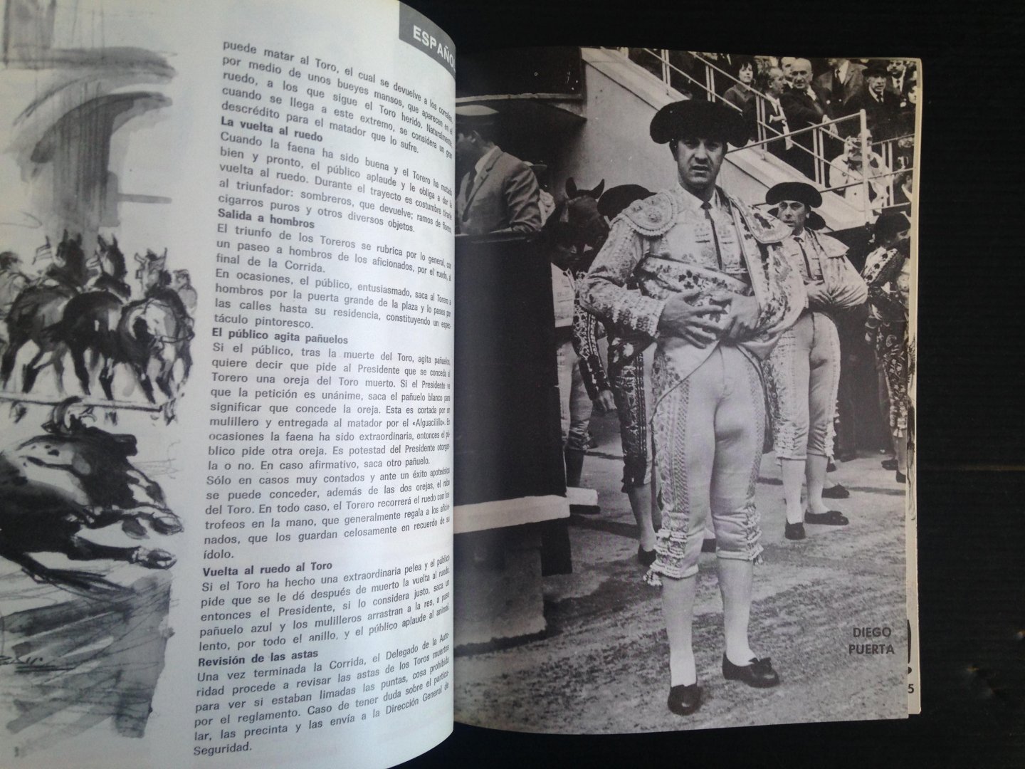  - Corrida de Toros, boekje over stierenvechten