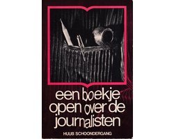 Schoondergang - Boekje open over journalisten