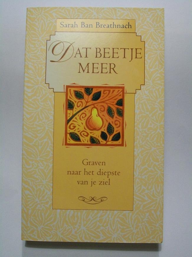 Breathnach, Sarah Ban - Dat beetje meer. Graven naar het diepste van je ziel