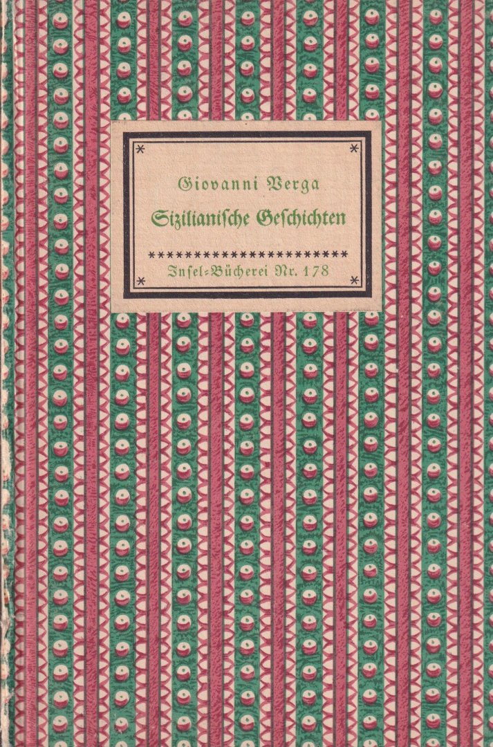 Giovanni Verga - Sizilianische Geschichten