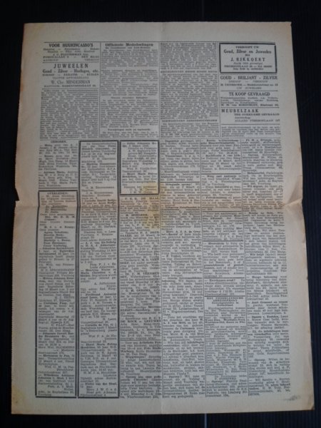 Oorlogskrant - De Residentiebode, Den Haag