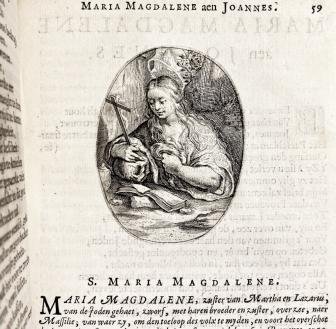 VONDEL, Joost van den - Brieven der heilige maeghden, martelaressen. (En:) Altaergeheimenissen.