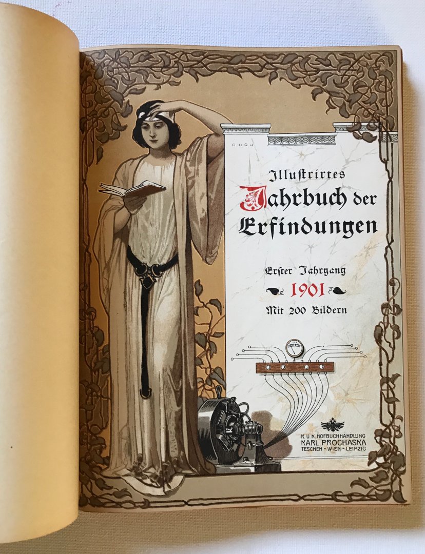  - Illustrirtes Jahrbuch der Erfindungen. Erster Jahrgang 1901, mit 200 bildern