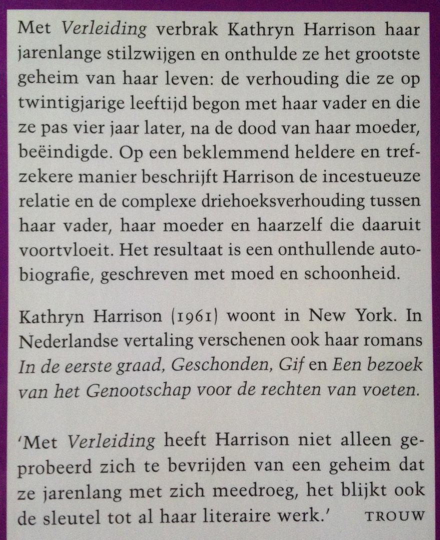 Harrison, Kathryn - Verleiding