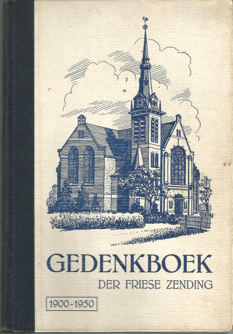 Koningsveld  H. van  Heeg 9-9-1909 - GEDENKBOEK der Friese Zending  1900-1950