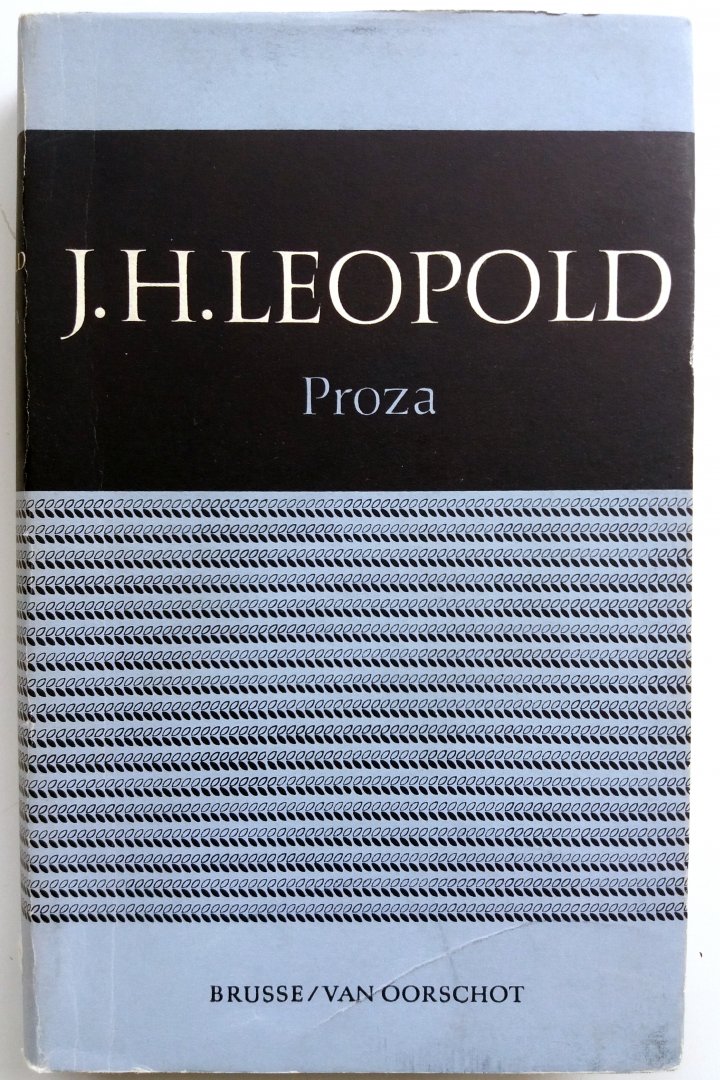 Leopold, J.H. - Verzen-Drama-Proza (Ex.1)
