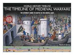 Jestice, Phyllis G. - The timeline of medieval warfare. The ultimate guide to battle in the middle ages + uitslaande kaart