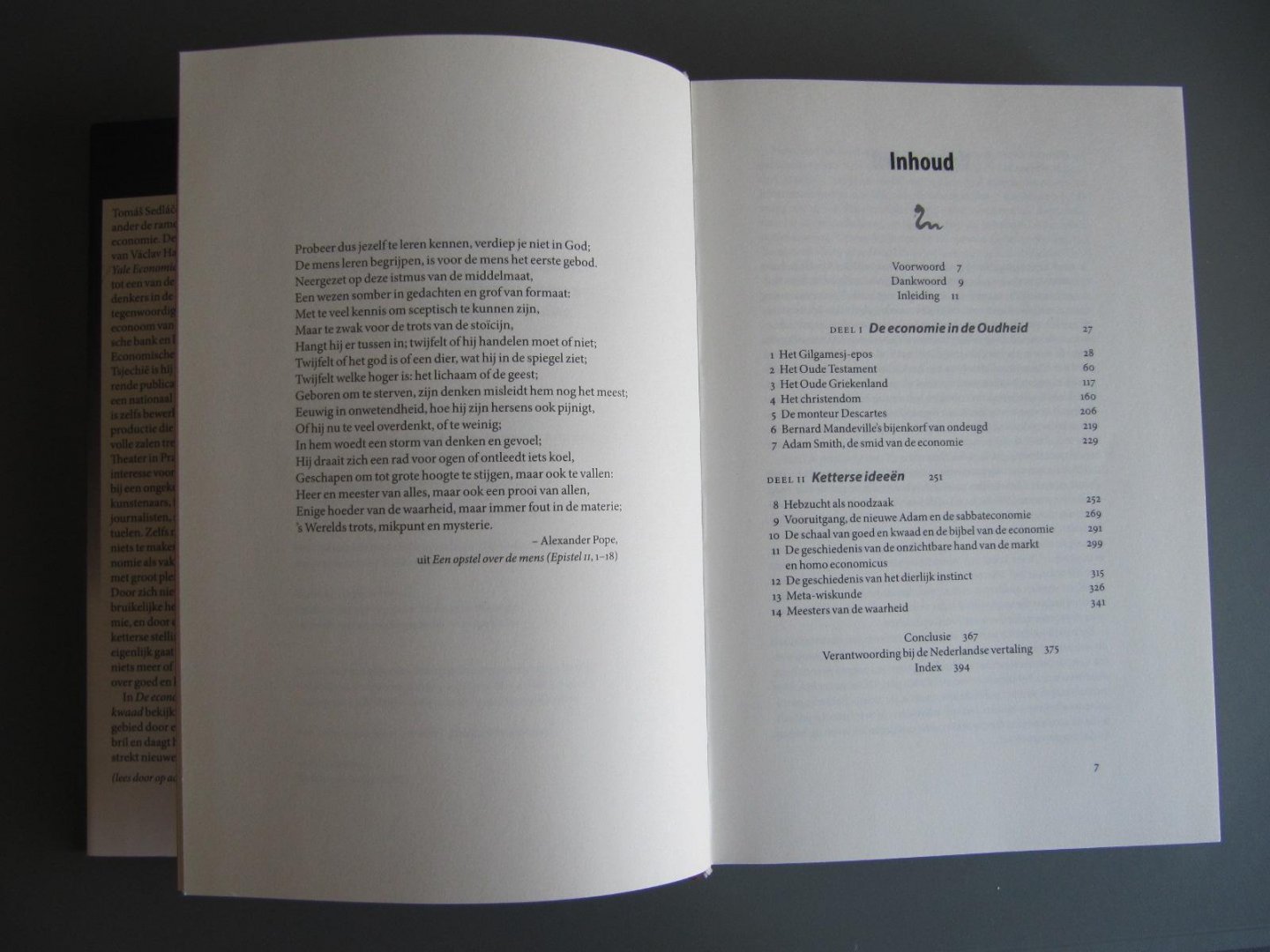 Tomáš Sedláček - De economie van goed en kwaad - De zoektocht naar economische zingeving van Gilgamesj tot Wall Street